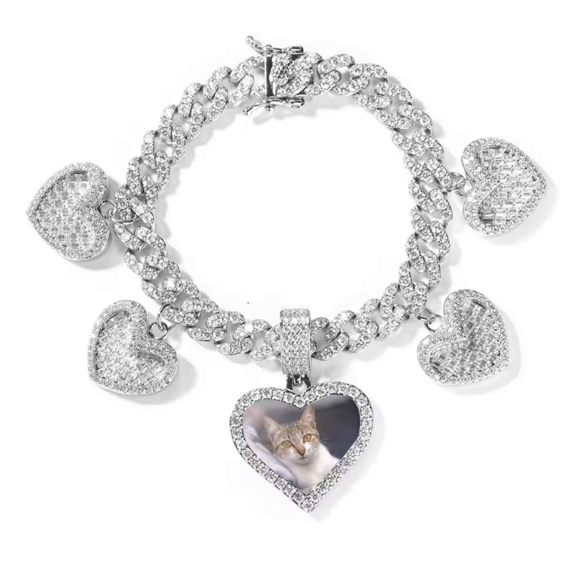 Custom Photo Cuban Link Bracelet