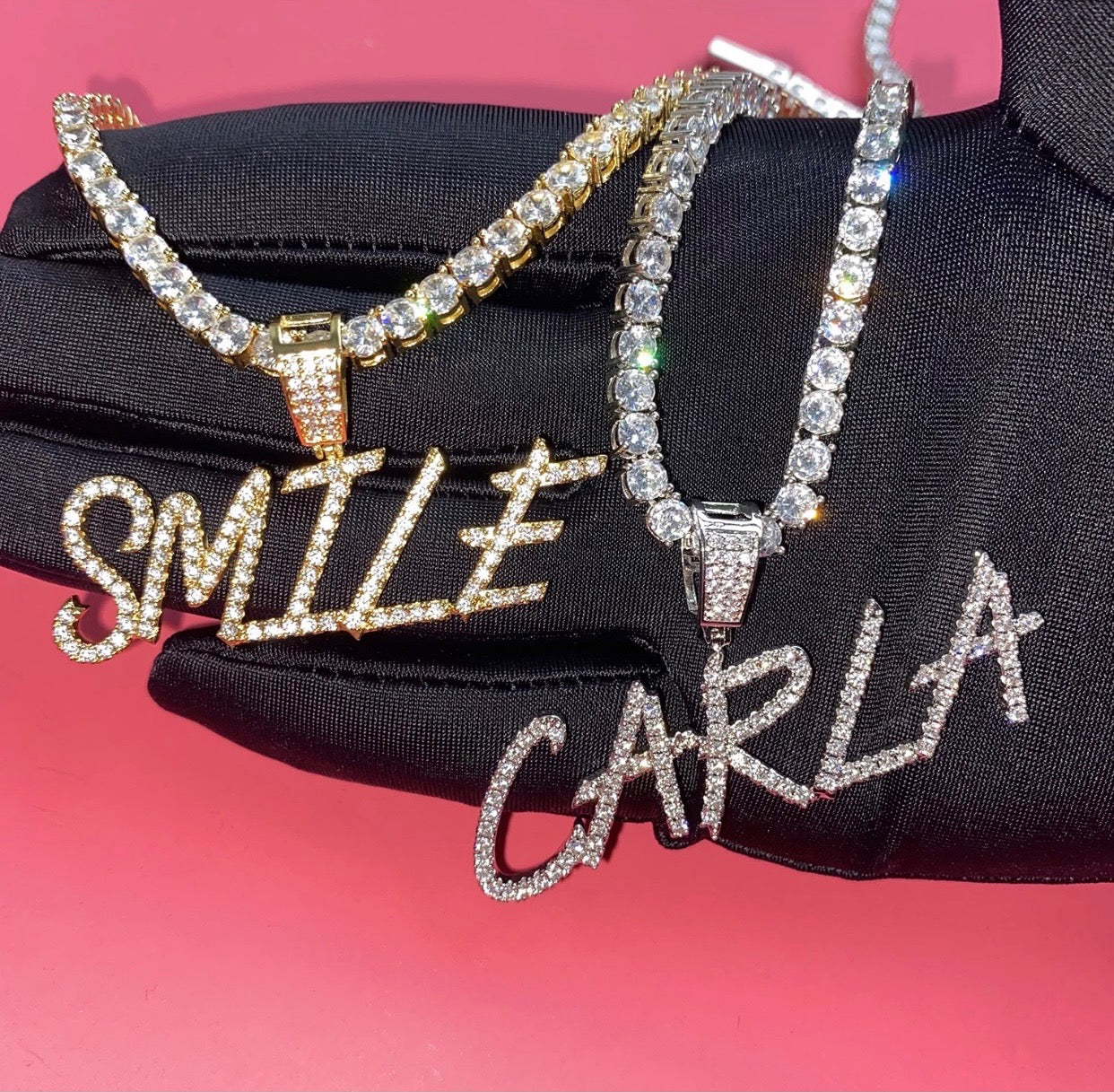 Grafitti Name Pendant