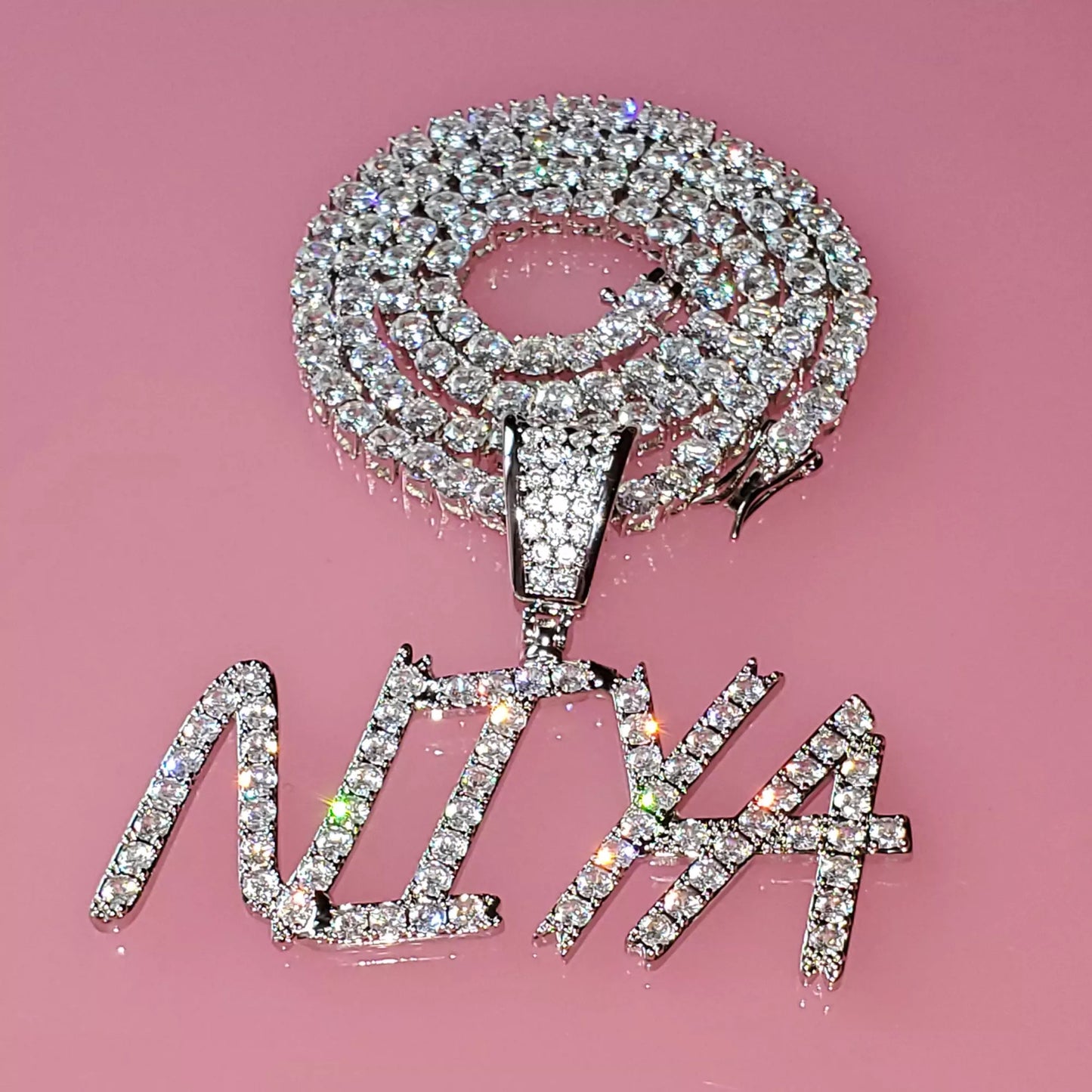 Grafitti Name Pendant