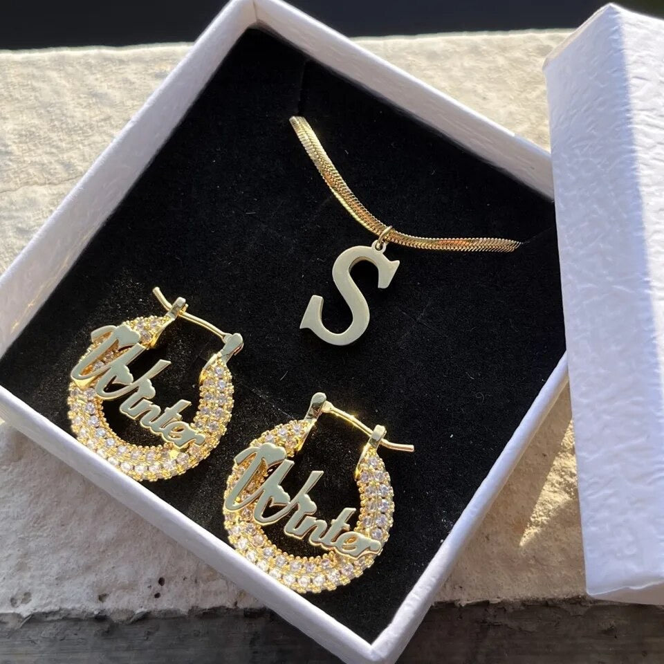 Kids Initial 2-Piece Set