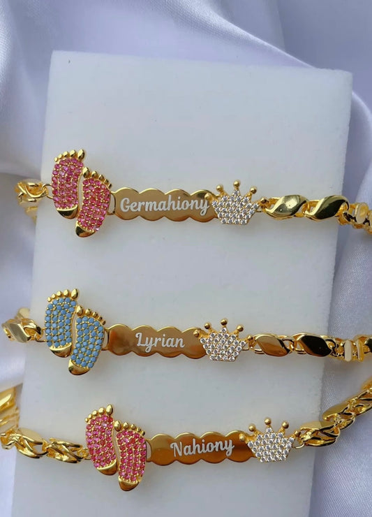 Footprint Baby Bracelet