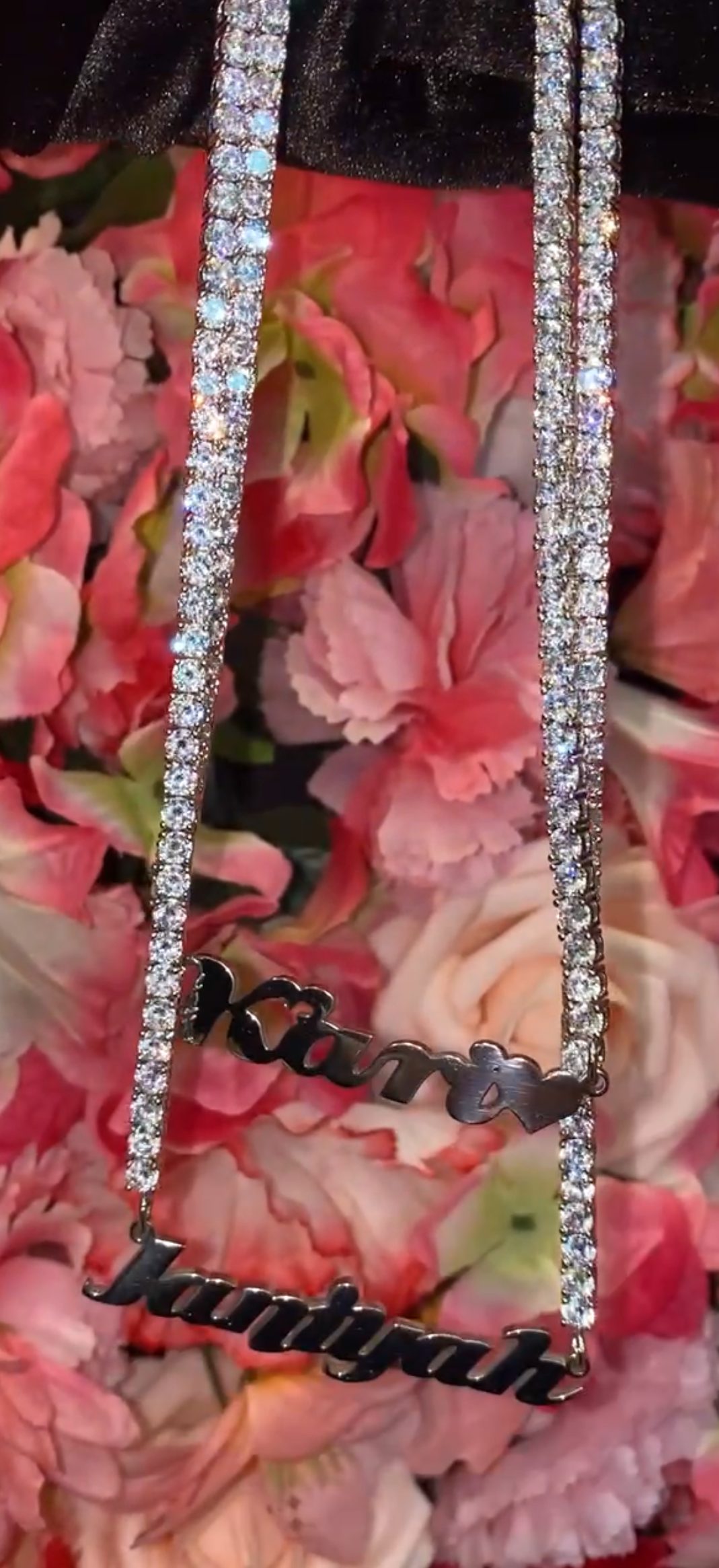 "Say My Name" Tennis Necklace