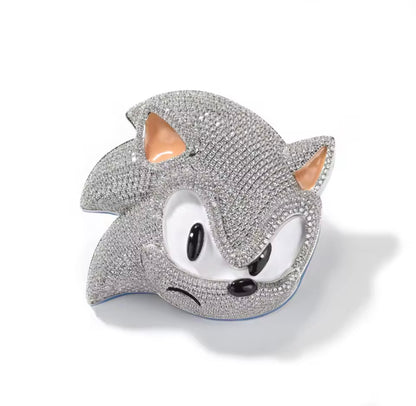 Angry Sonic Pendant