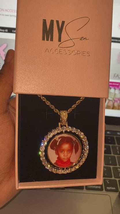 Double Sided Memory Pendant