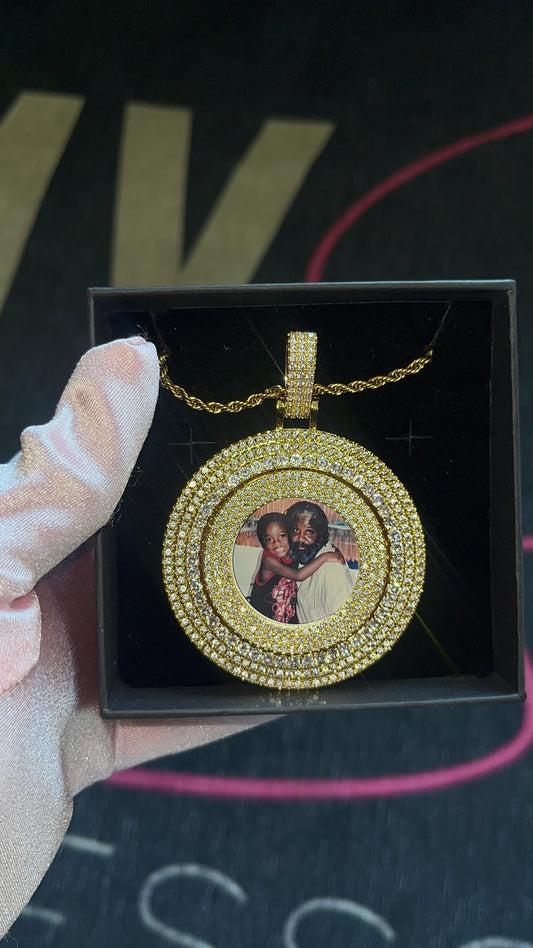 360 Deluxe Photo Pendant