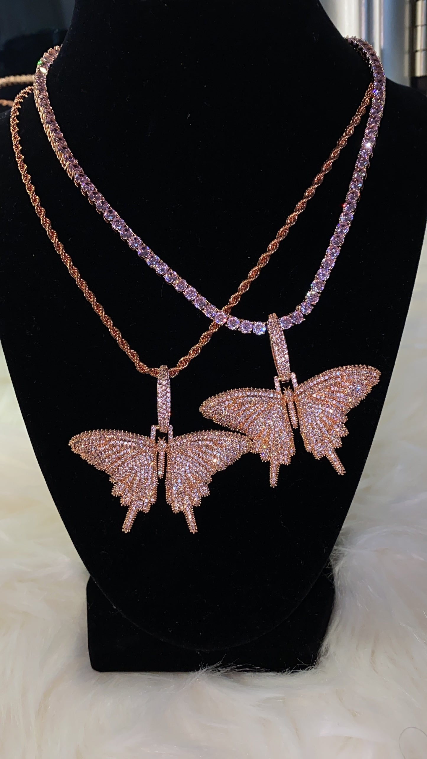 Butterfly Pendant Necklace