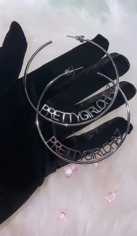 J-Lo Style Hoop Earrings