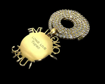 Custom Name Photo Pendant