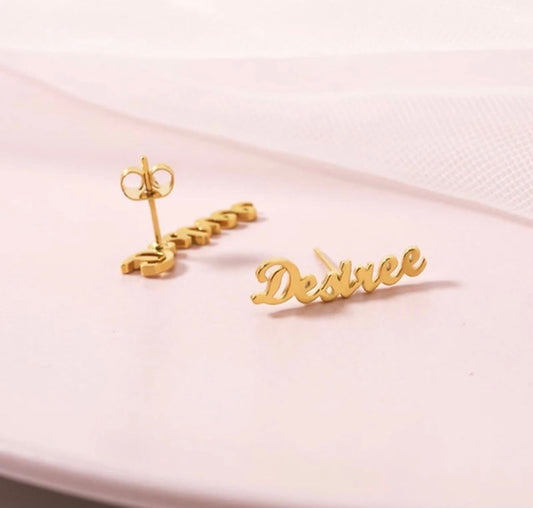 Custom Stud Earrings