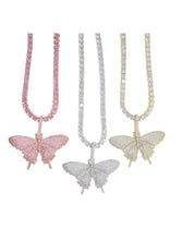 Load image into Gallery viewer, Butterfly Pendant Necklace
