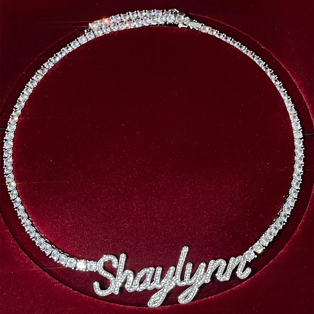 Cursive Name Pendant