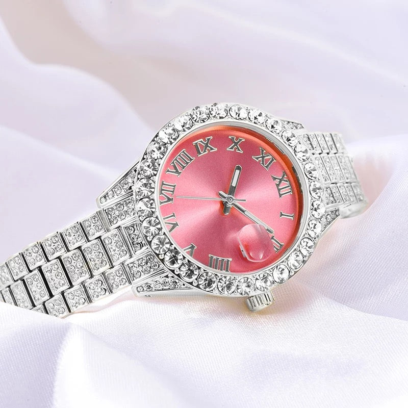Pink Face Watch