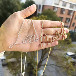 Script Name Necklace