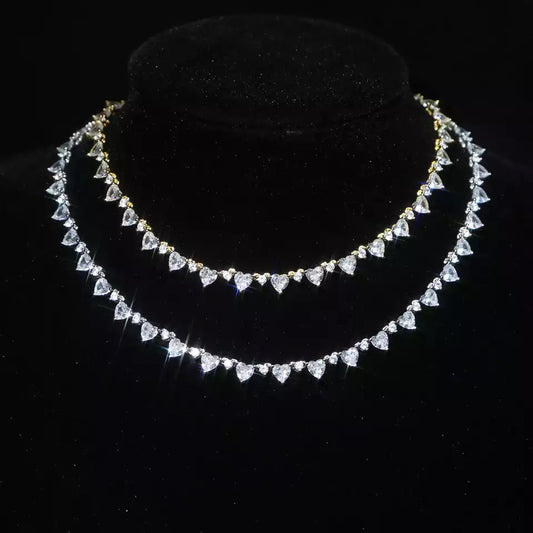 Heart On Ice Necklace