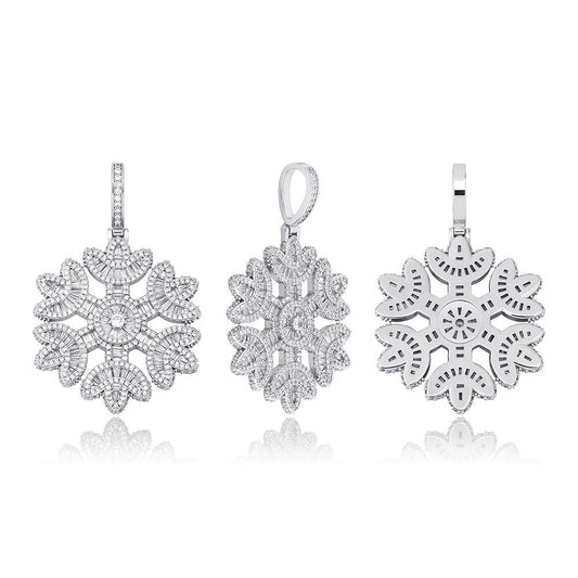 Snowflake Pendant Necklace
