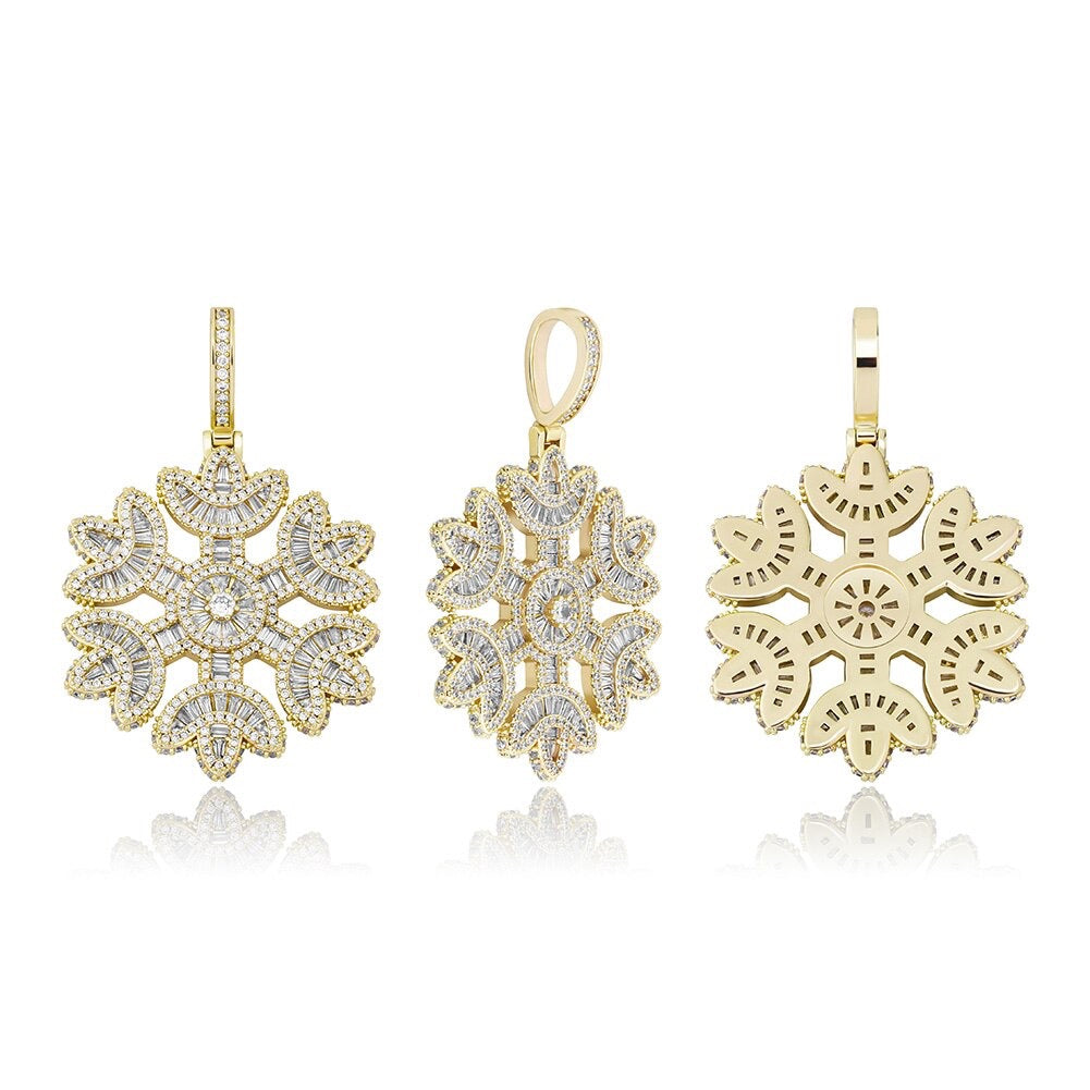 Snowflake Pendant Necklace