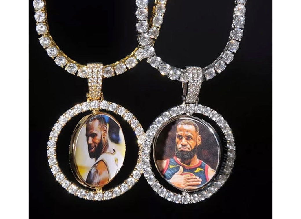 Double Sided Memory Pendant
