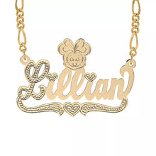 Load image into Gallery viewer, Gold Plated Name Necklace
