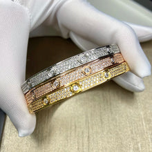 Load image into Gallery viewer, Diamond Caviar Bangle

