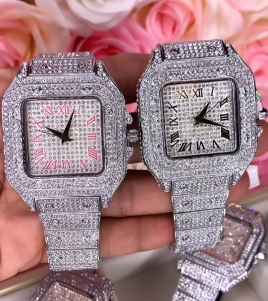 Diamond Square Watch