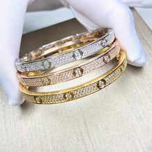 Load image into Gallery viewer, Diamond Caviar Bangle

